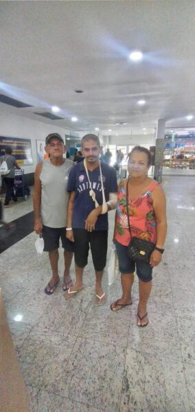Pessoa em situação de rua reencontra família com ajuda da Prefeitura de Volta Redonda