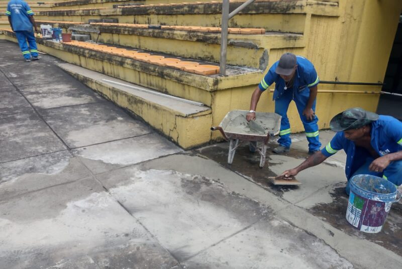 Volta Redonda: Estádio da Cidadania se prepara para receber jogos do Campeonato Carioca