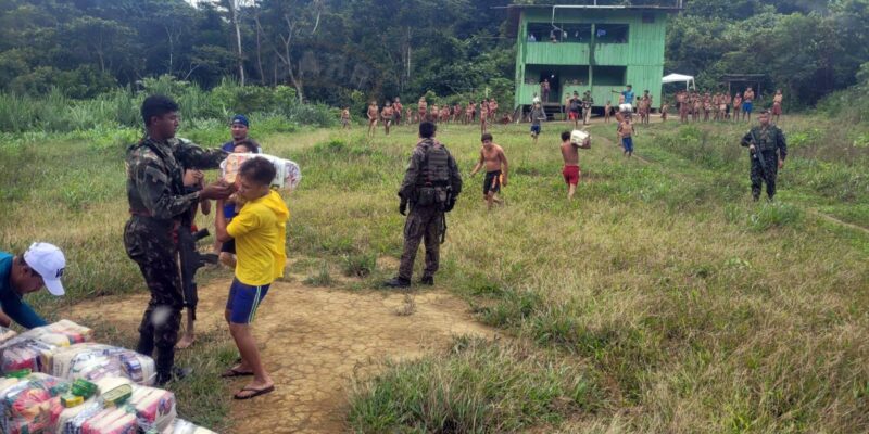 Governo prepara hospital de campanha para atender índios yanomami