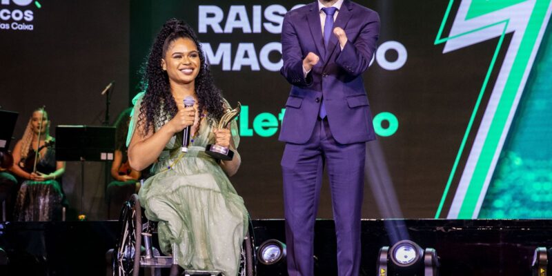 Raíssa Machado é a Atleta da Galera do Prêmio Paralímpicos
