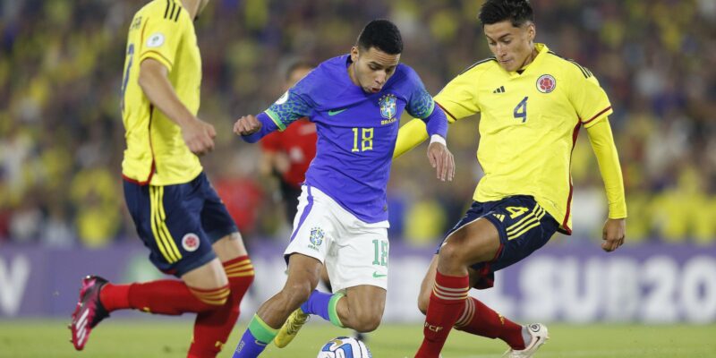 Brasil fica no 0 a 0 com Colômbia no Sul-Americano sub-20