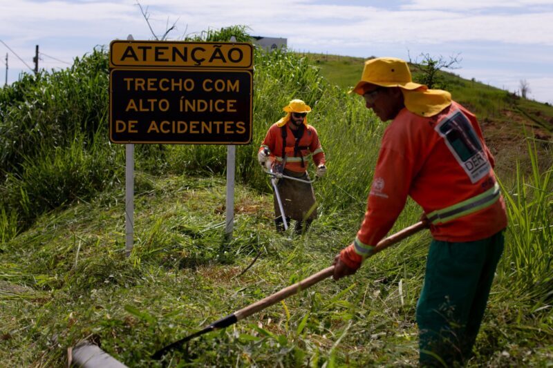 DER-RJ segue com implantação de redutores de velocidade na Rodovia do Contorno, em Volta Redonda