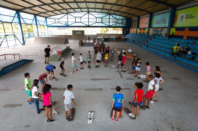 Ginásio do Skate em Volta Redonda recebe projeto ‘Sesc Verão’ neste fim de semana