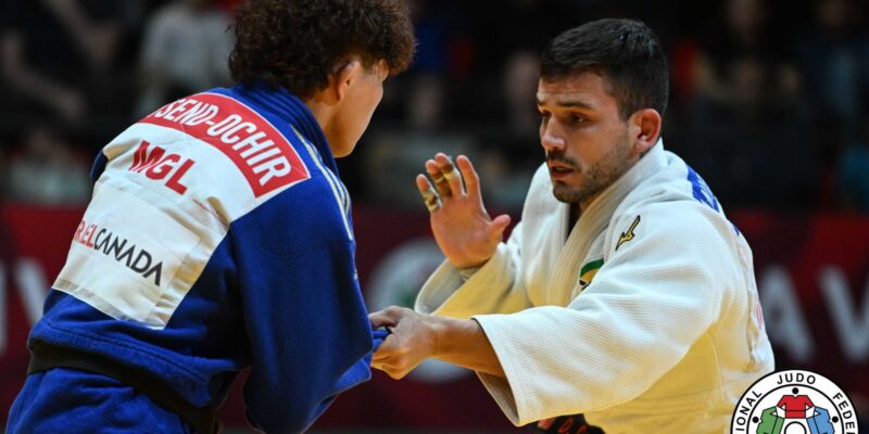 Daniel Cargnin é bronze no Grand Slam de judô de Tel Aviv