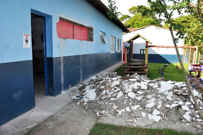 CRECHE MUNICIPAL RUBENS DA SILVA LAMIN RECEBE OBRAS DE RECUPERAÇÃO