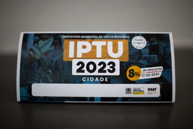 IPTU 2023: segunda via está disponível pela internet em Volta Redonda
