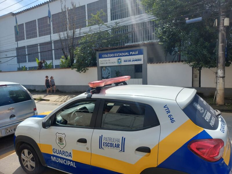 Patrulha Escolar de Volta Redonda atende a 118 unidades escolares em fevereiro