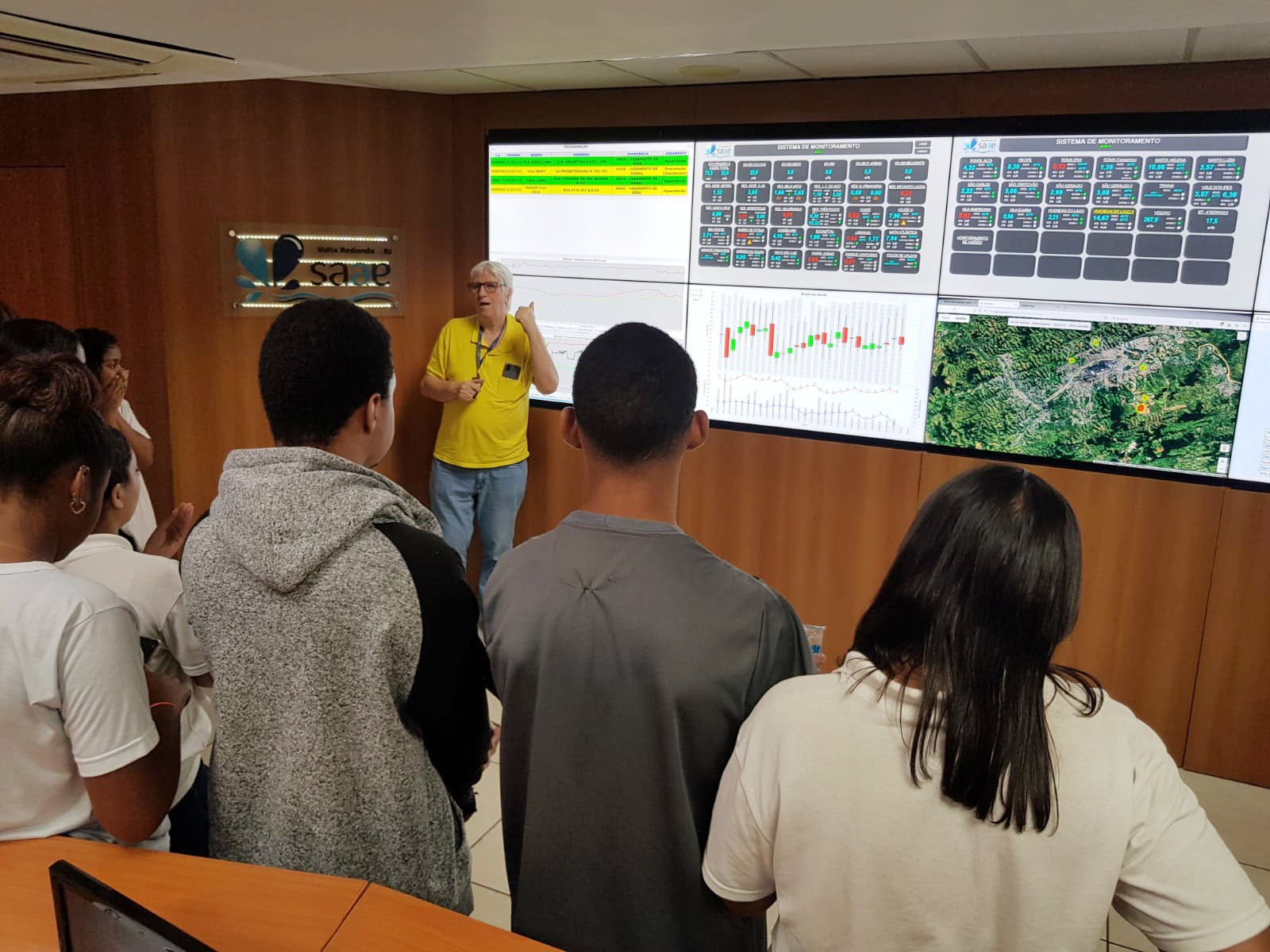 Saae de Volta Redonda recebe alunos no Dia Mundial da Água
