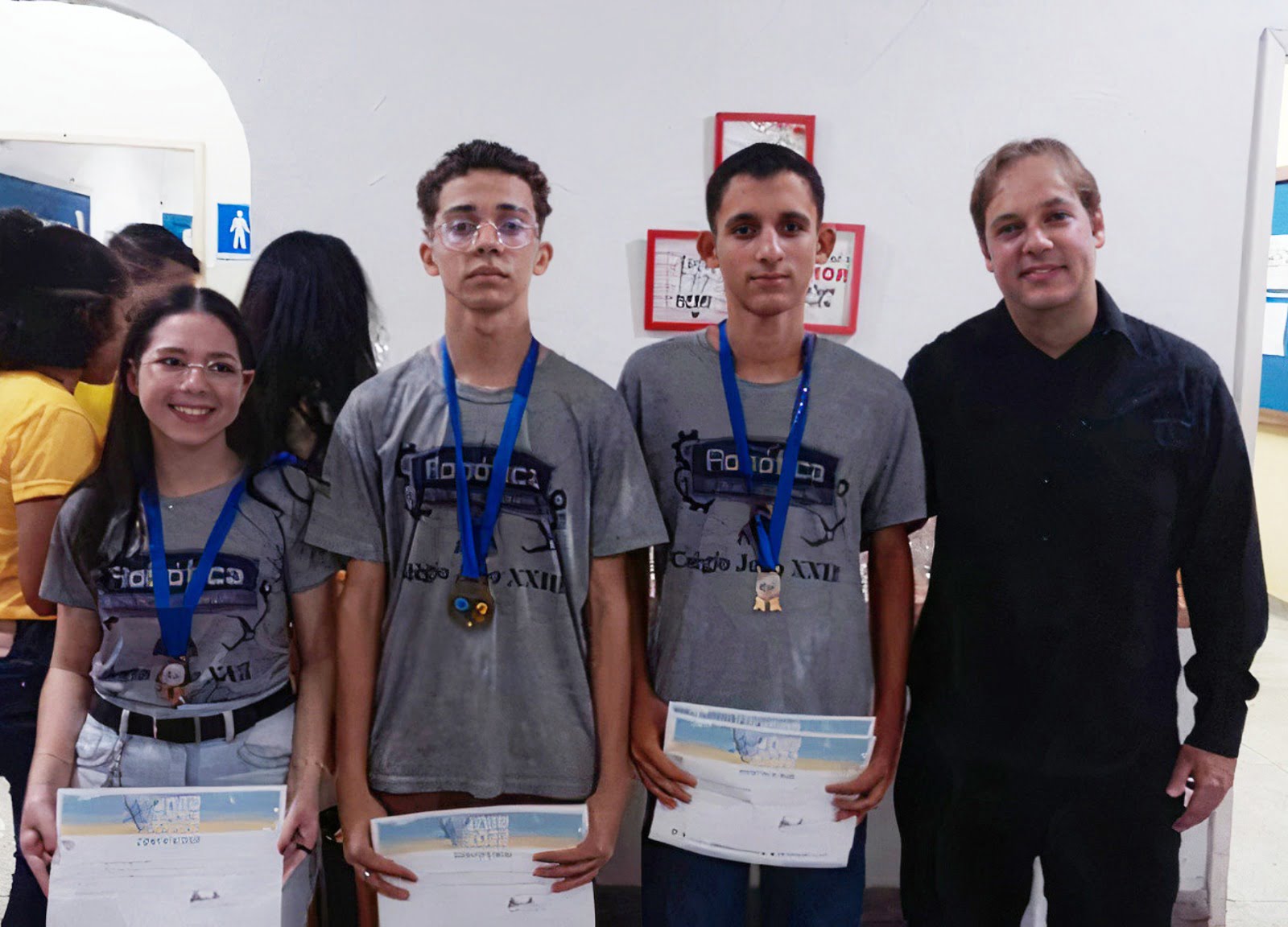 Volta Redonda se destaca na Olimpíada Brasileira de Robótica