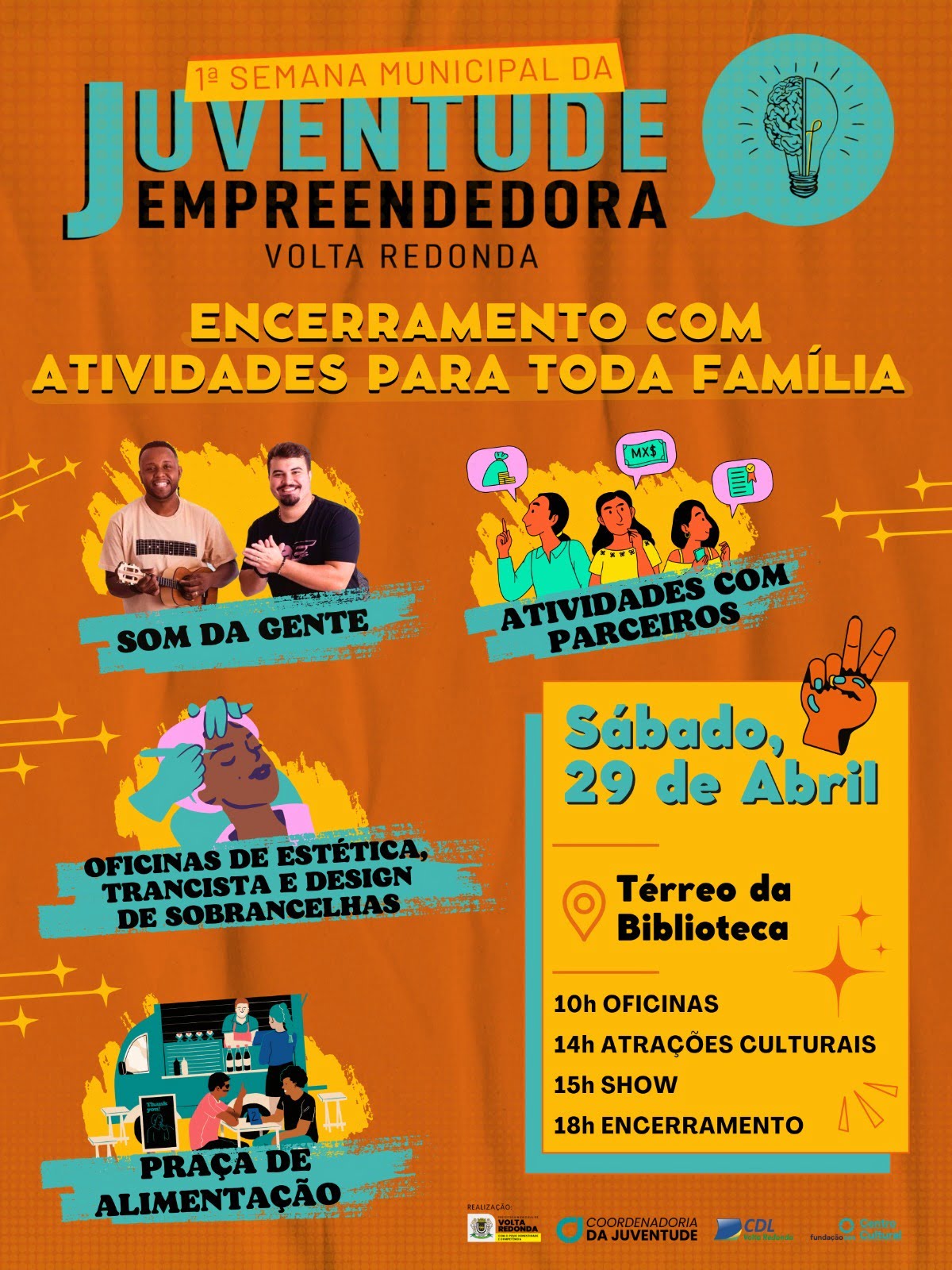 Encerramento da Semana da Juventude Empreendedora de Volta Redonda terá atividades para toda a família