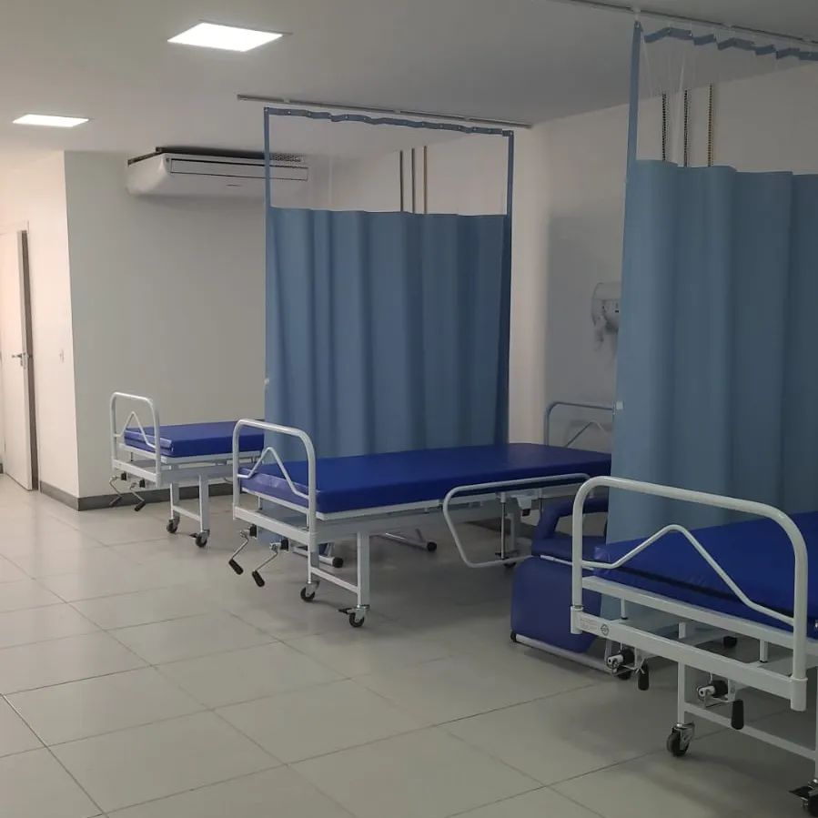Volta Redonda: 30 novos leitos do Hospital do Retiro começam a ser montados