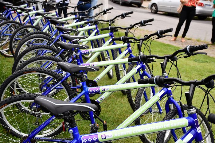 200 NOVAS BICICLETAS SÃO ENTREGUES PARA OS AGENTES DE SAÚDE DE RESENDE