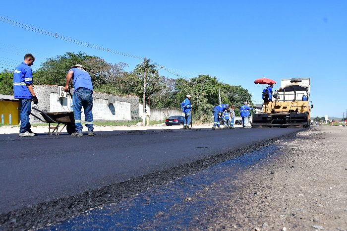 PREFEITURA DE RESENDE INICIA PAVIMENTAÇÃO DO TRECHO 2, NA ALTURA DO BAIRRO BOA VISTA