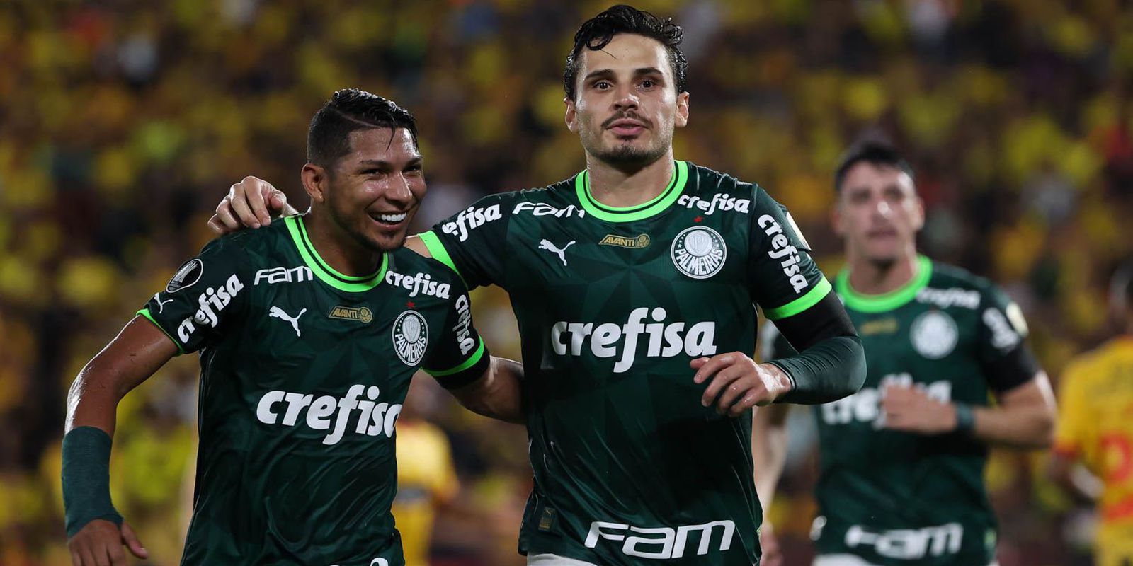 Veiga e Gómez garantem vitória do Palmeiras na Libertadores