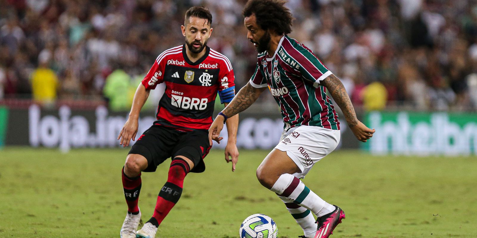 Mesmo com um a menos, Fluminense segura empate com o Flamengo