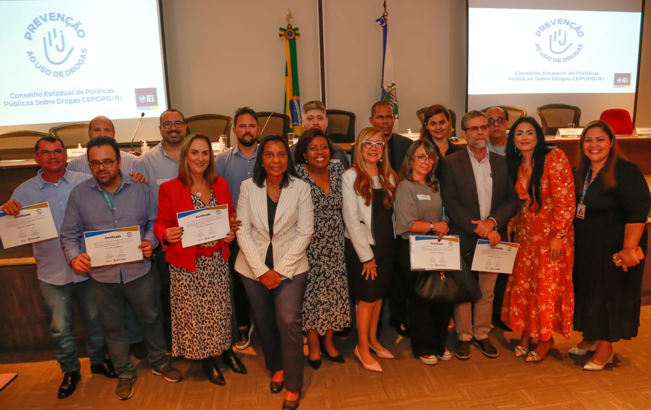 Conselho Municipal de Políticas Públicas para Drogas e Álcool de Volta Redonda assume vaga no Conselho Estadual