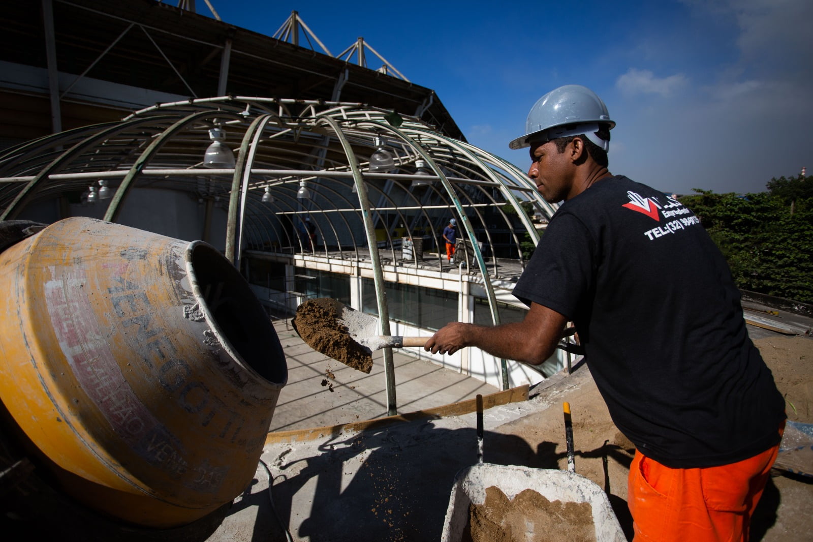 Obras vão melhorar atendimento ao público no Estádio da Cidadania, em Volta Redonda
