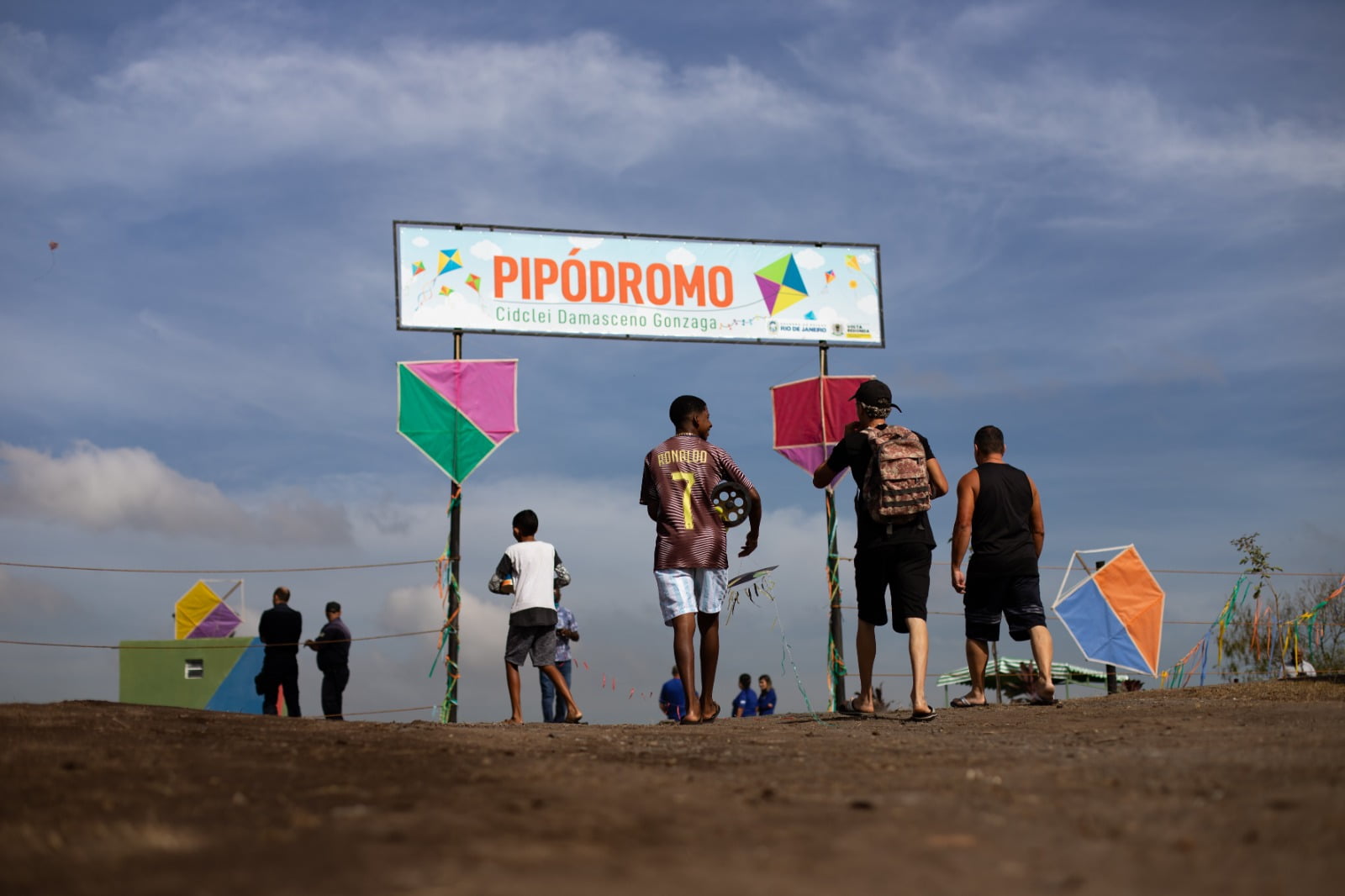 Prefeitura de Volta Redonda inaugura lugar exclusivo para soltar pipa