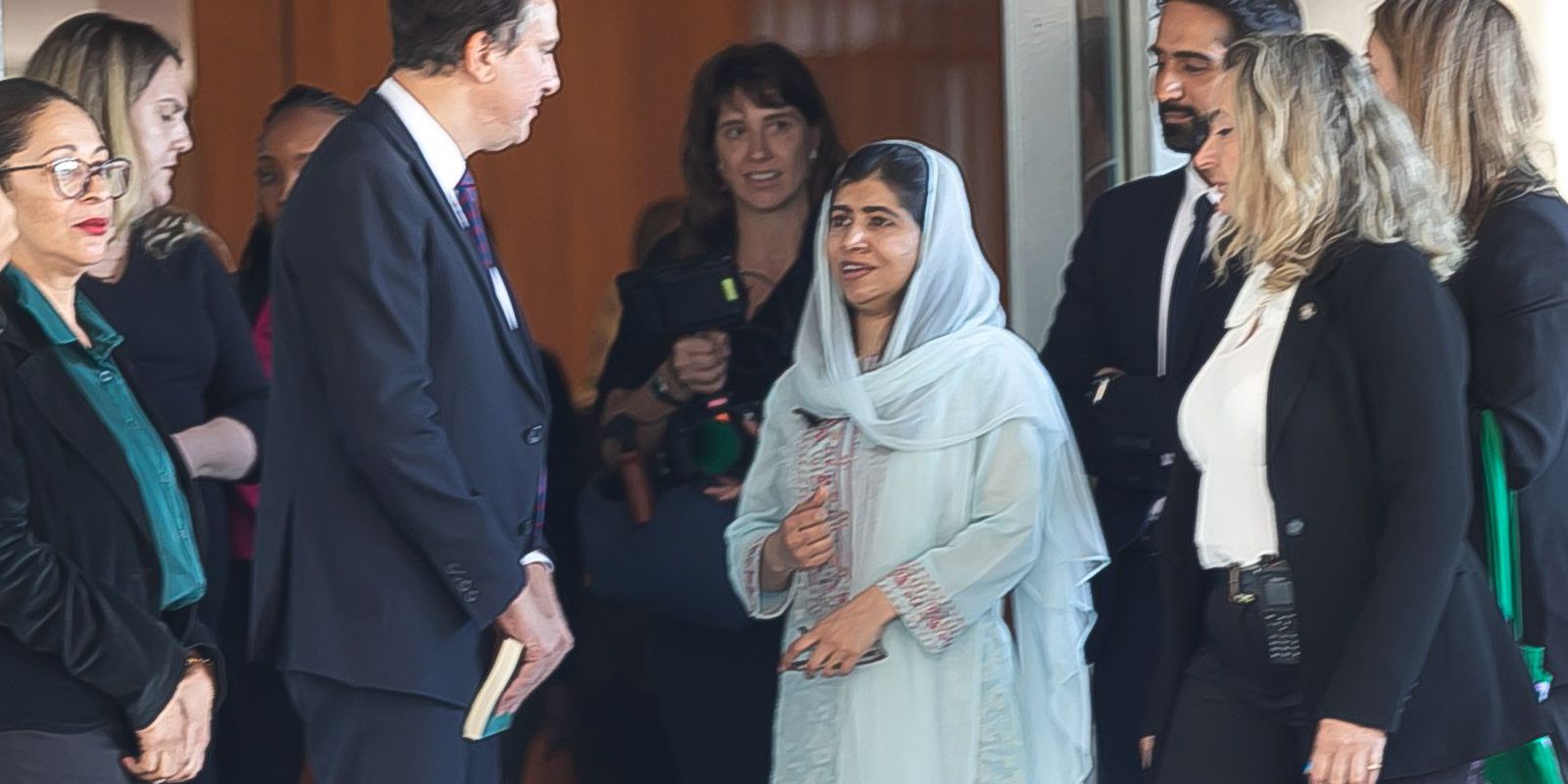 Em Brasília, Malala defende educação mais inclusiva