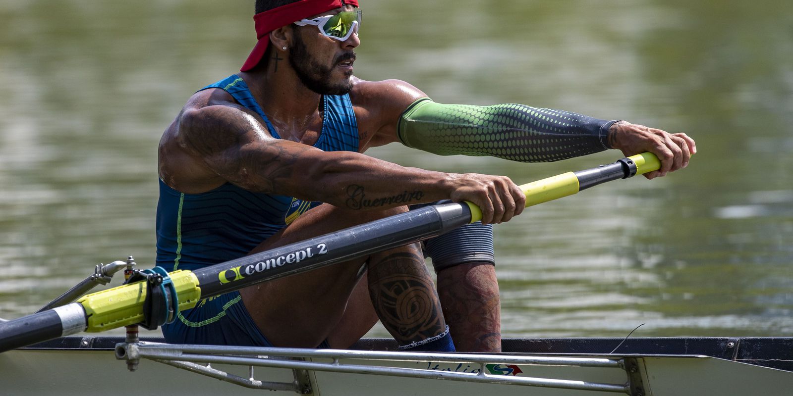 Brasil garante prata na Copa do Mundo de remo paralímpico