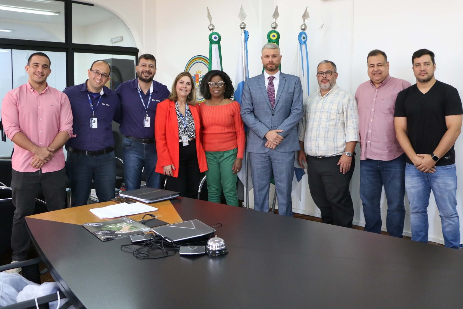 Prefeito Rodrigo Drable recebe o SEST SENAT – Barra Mansa