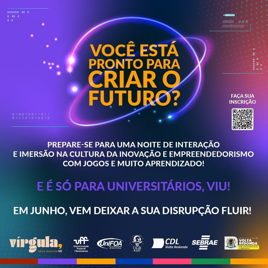 Volta Redonda terá ‘Maratona de Ideias’ de inovação e empreendedorismo
