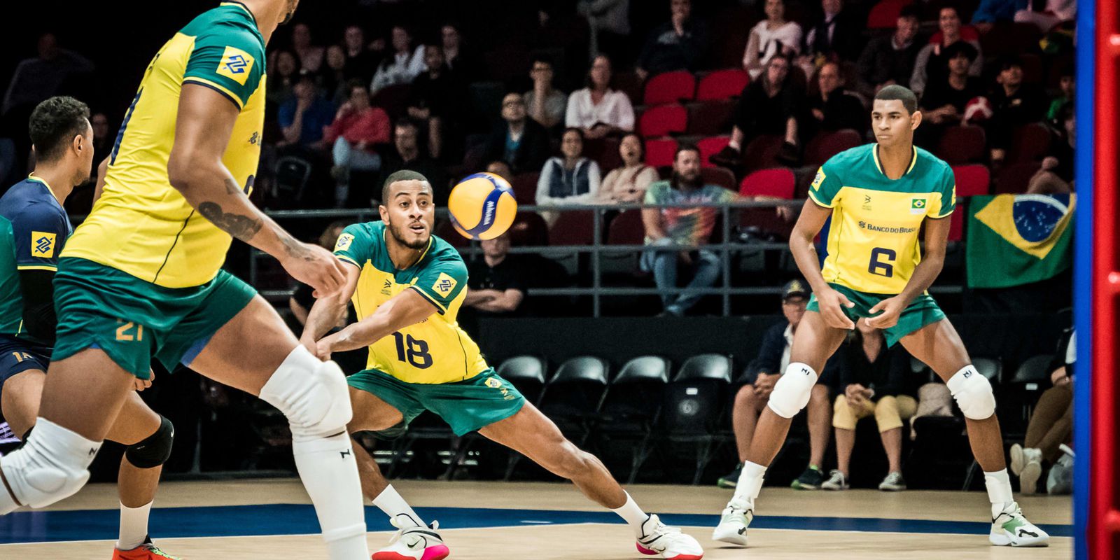 Brasil e Argentina duelam pela Liga das Nações de vôlei masculino