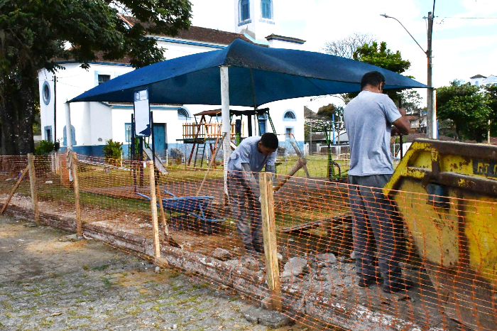 PREFEITURA DE RESENDE INICIA OBRAS DE REFORMA DA PRAÇA DA VARGEM GRANDE
