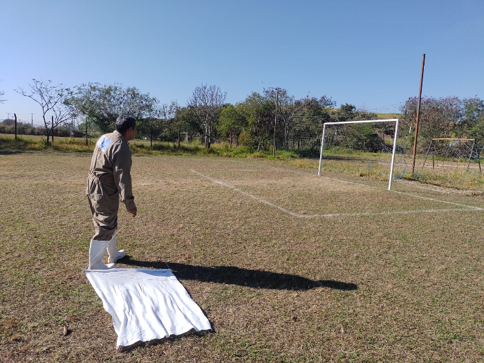 CENTRO DE CONTROLE DE ZOONOSES REALIZA MAIS UMA AÇÃO PARA CAPTURA DE CARRAPATOS EM RESENDE