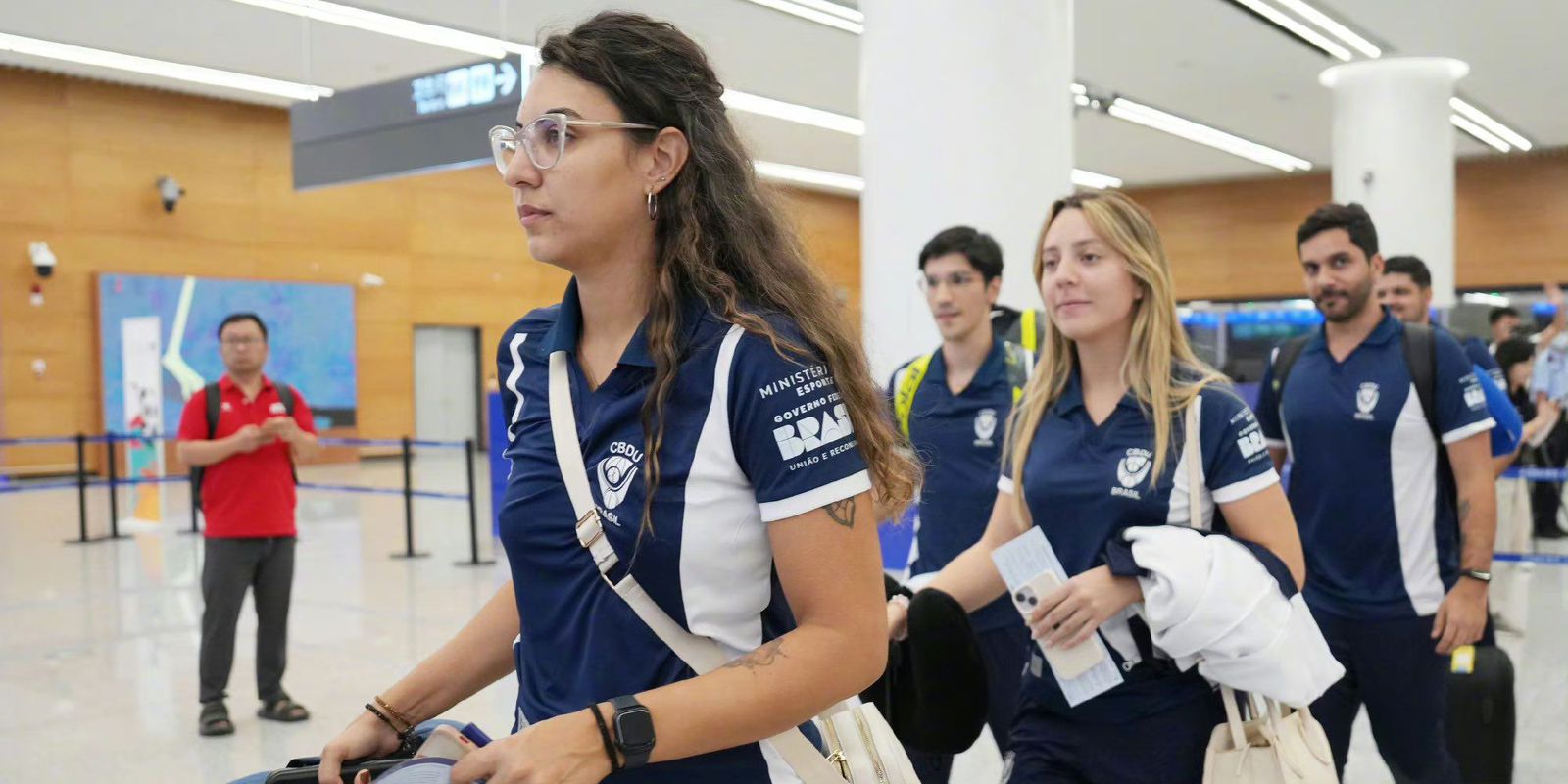 Jogos Mundiais Universitários - Dia 3: desembarque em Chengdu