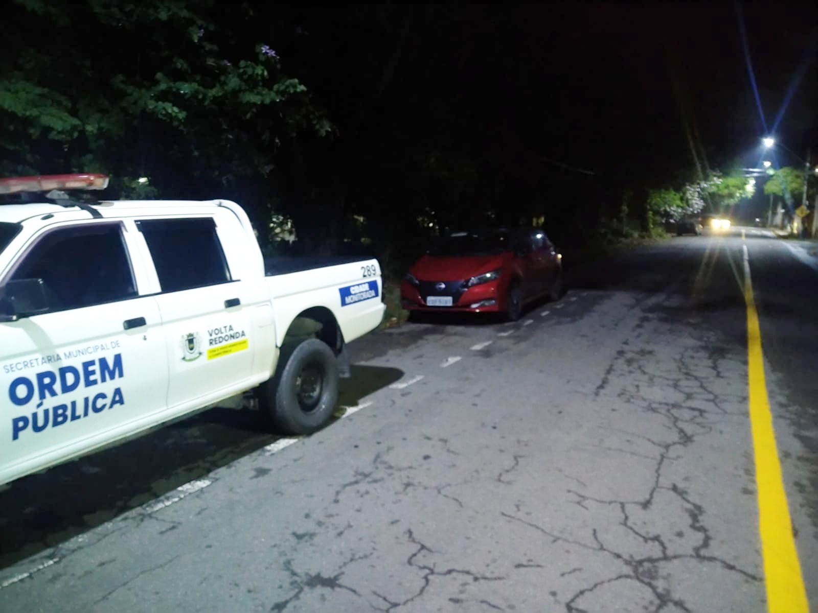Equipe de Operações da Ordem Pública recupera carro roubado em Volta Redonda