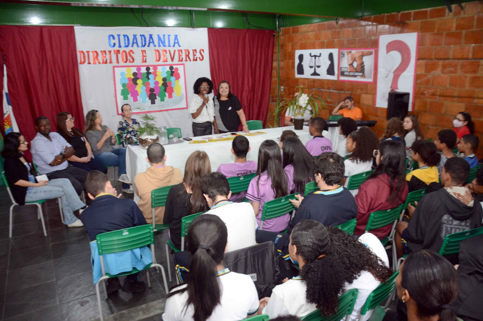 Fátima Lima participa da 3ª edição de projeto sobe cidadania da Escola Municipal Padre Anchieta  – Barra Mansa