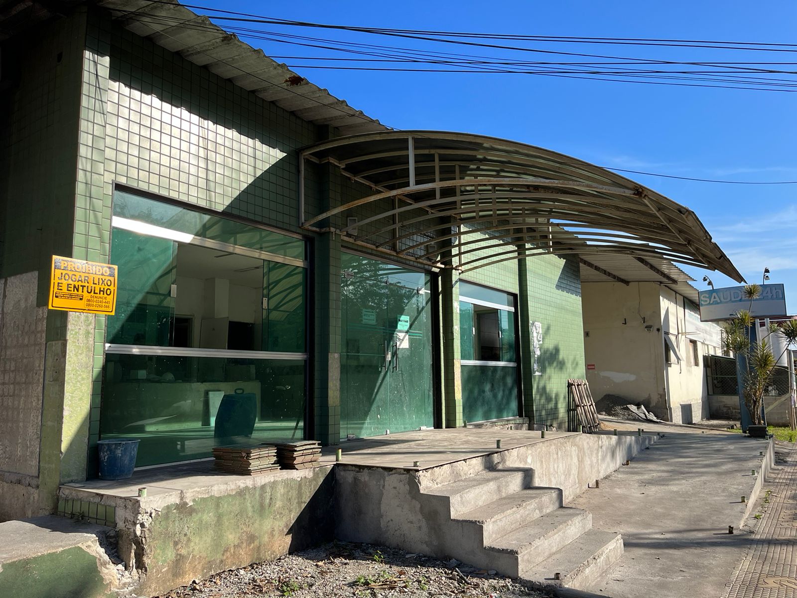 Obra do Serviço de Pronto Atendimento do Conforto, em Volta Redonda, entra na fase final