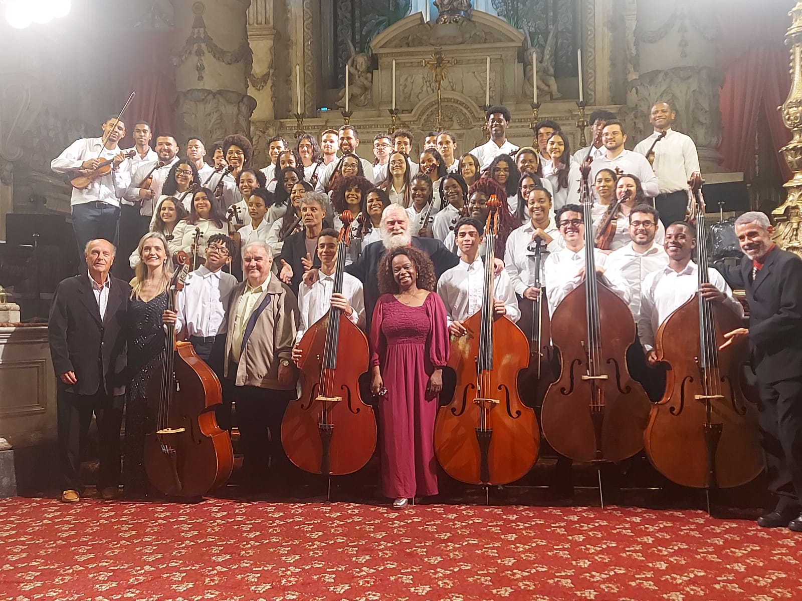 Projeto ‘Volta Redonda Cidade da Música’ encanta em apresentação na Igreja da Candelária, no Rio