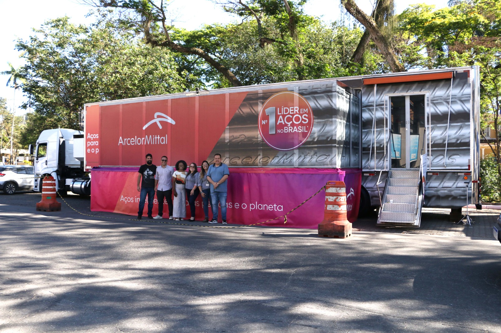 Barra Mansa recebe caminhão do Programa Mestre ArcelorMittal – Barra Mansa