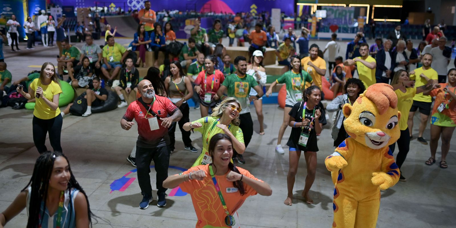 Nos Jogos da Juventude, espaço para atletas mescla esporte e educação