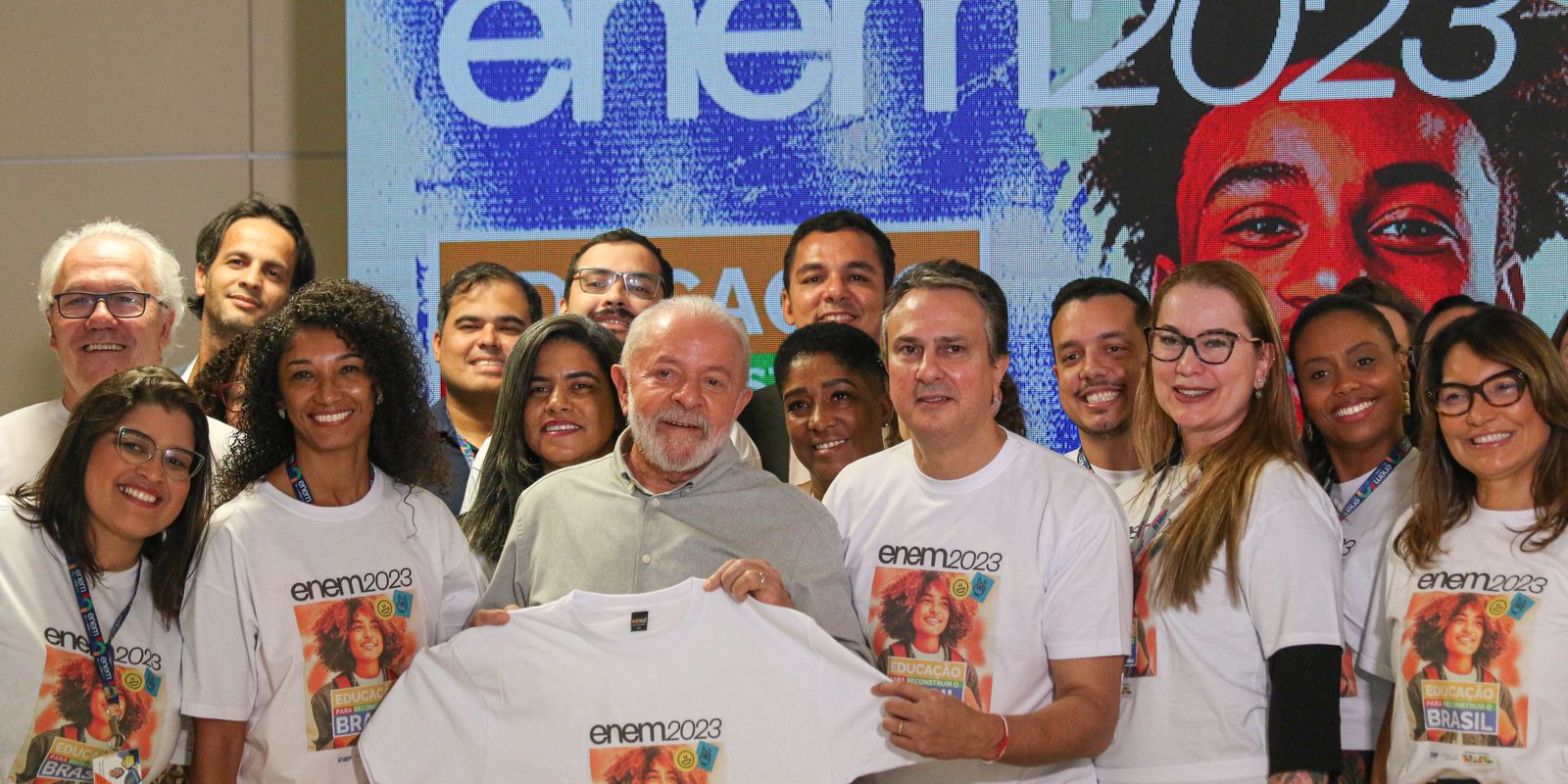 Enem: Lula afirma que problema de falta de energia está 100% resolvido