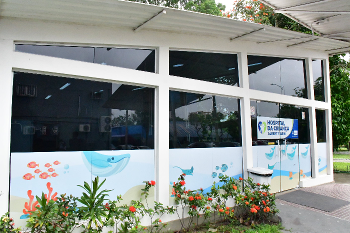 HUMANIZAÇÃO: HOSPITAL DA CRIANÇA ALBERT SABIN RECEBE NOVAS PINTURA E DECORAÇÃO