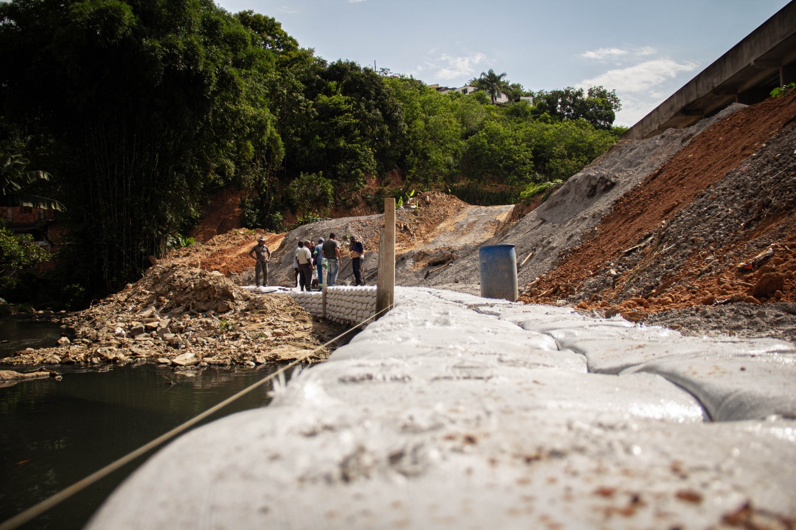 Prefeitura de Volta Redonda investe em obras de contenção nos bairros Belmonte e Mariana Torres