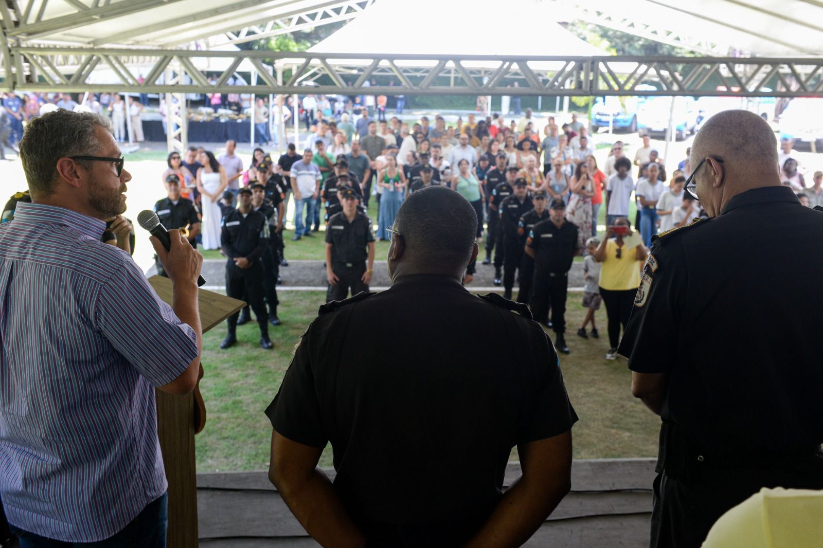 Rodrigo Drable e Polícia Militar lançam programa Bairro Presente – Barra Mansa