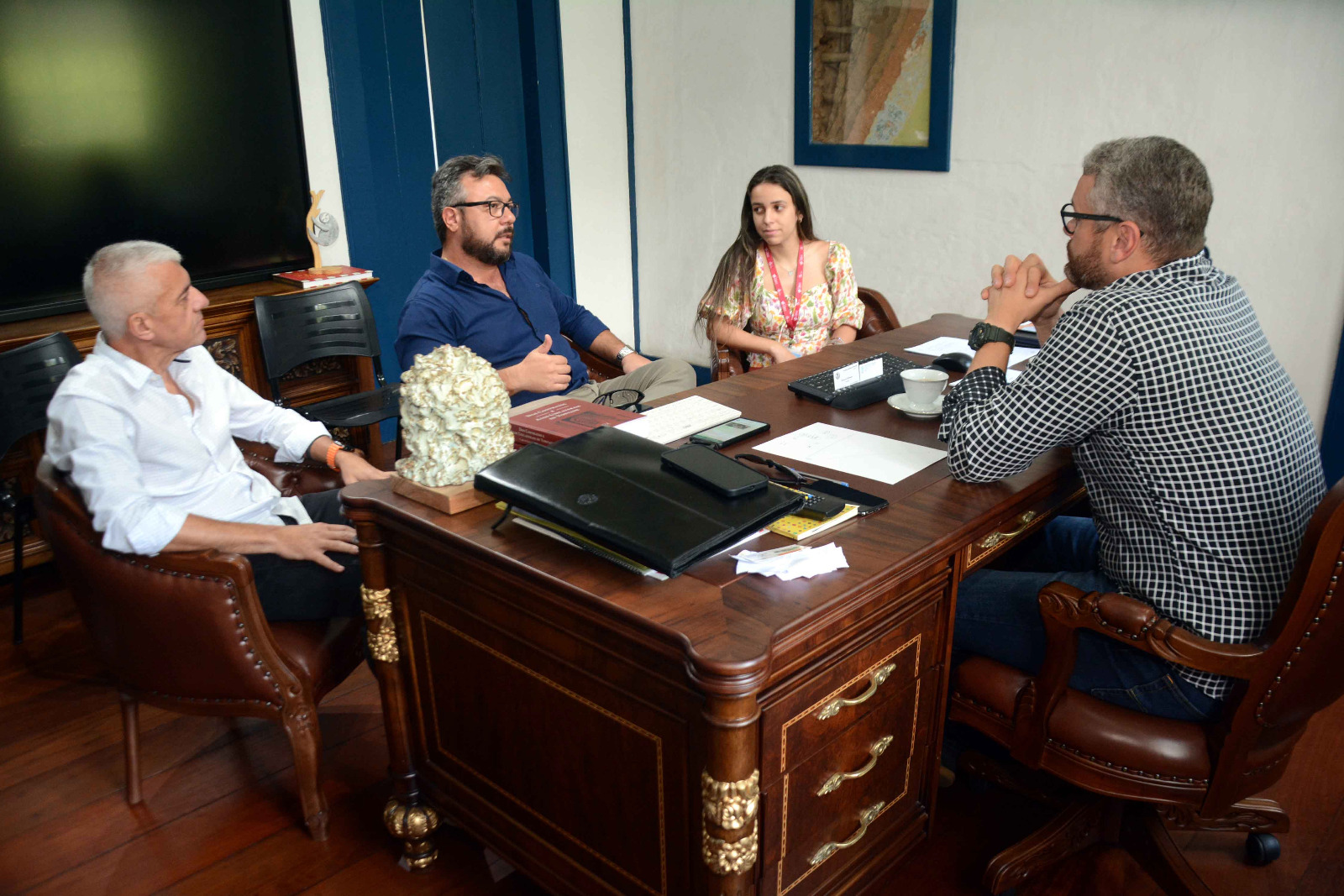 Rodrigo Drable e reitor do UBM discutem parceria para oferta de bolsas de estudo em curso de Música – Barra Mansa
