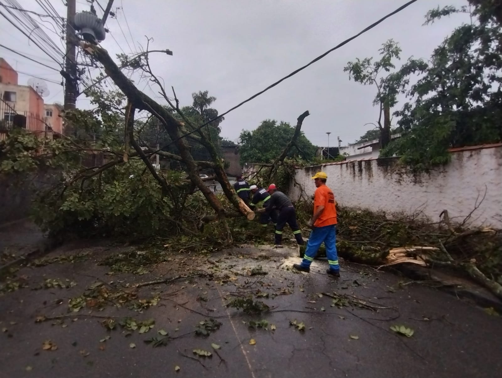 Volta Redonda teve 37 mm de chuva nessa terça-feira