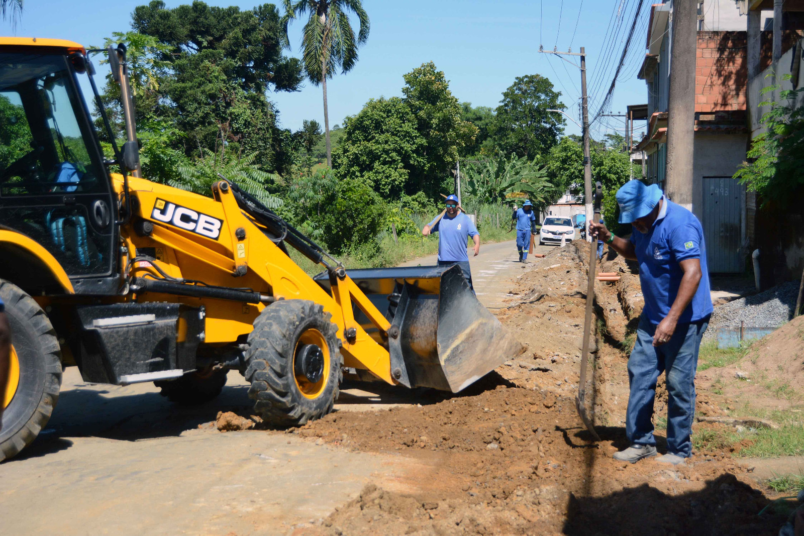 Saae de Barra Mansa inicia construção de 300 metros de rede de abastecimento de água no bairro Getúlio Vargas – Barra Mansa
