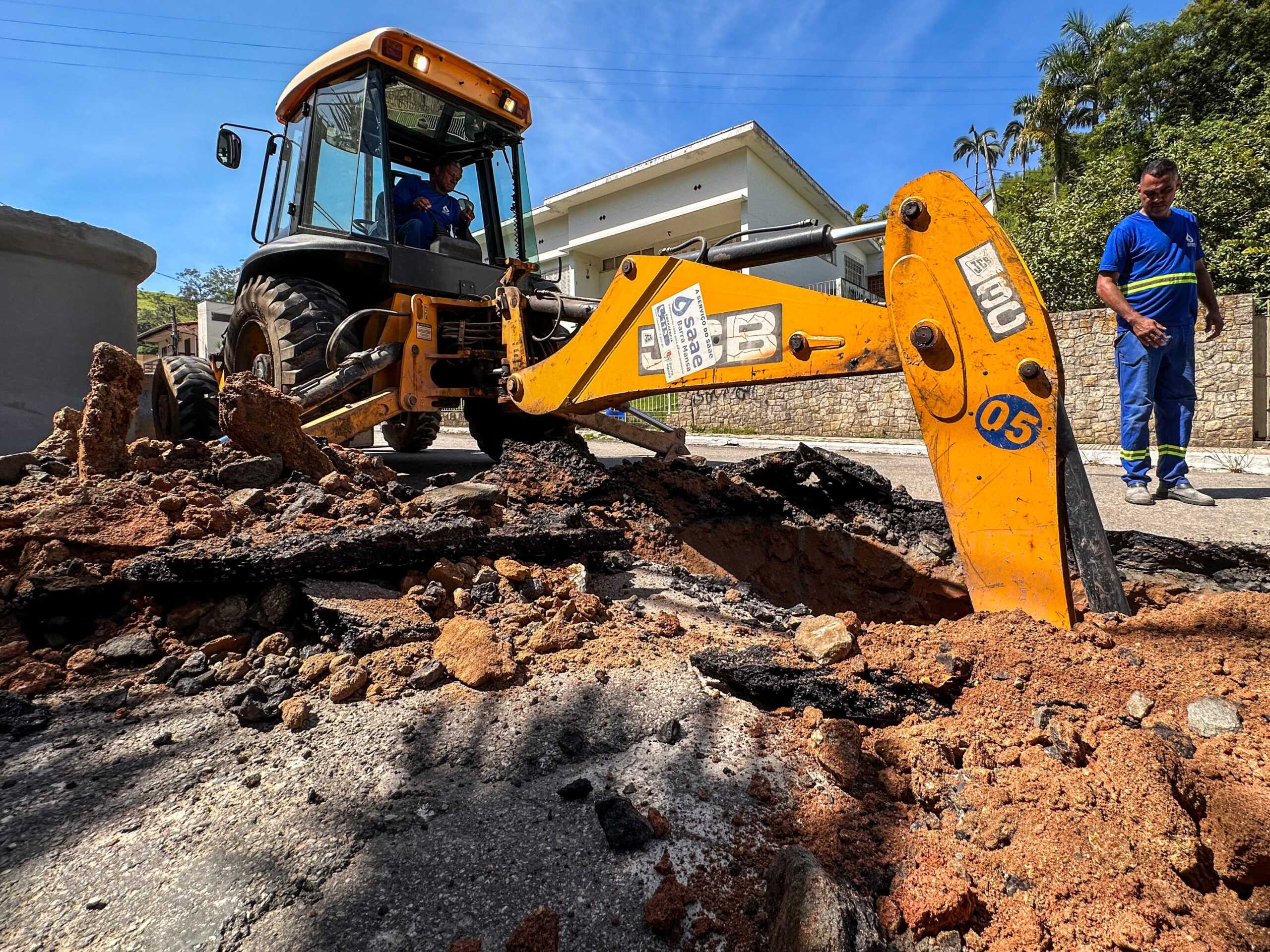 Saae de Barra Mansa realiza obras de drenagem no Verbo Divino – Barra Mansa