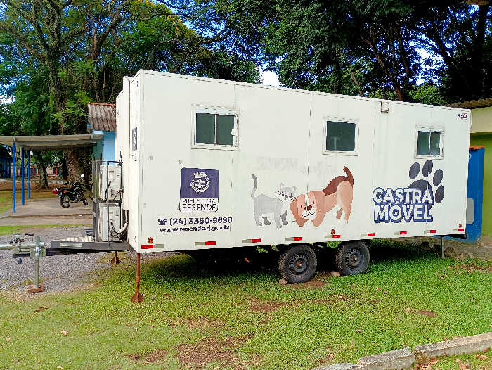 CASTRAMÓVEL DE RESENDE ESTACIONA PARA ATENDER PETS DA REGIÃO DO GRANDE MANEJO
