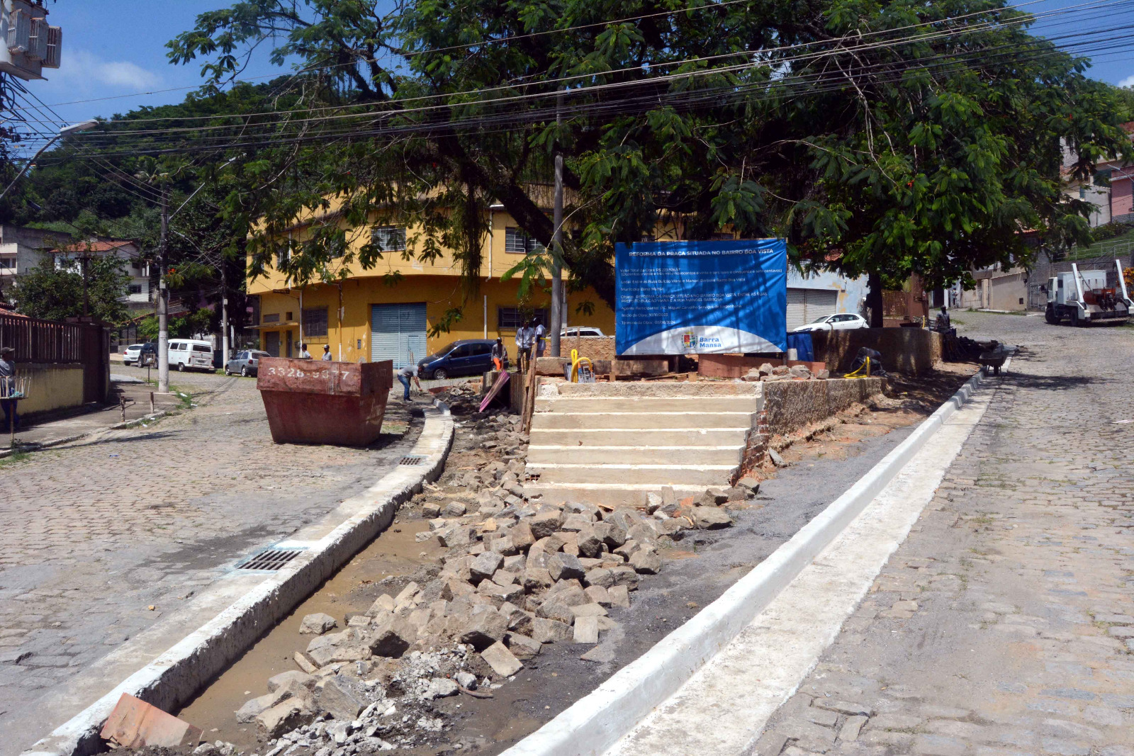 Barra Mansa segue com reforma da praça no bairro Jardim Boa Vista – Barra Mansa