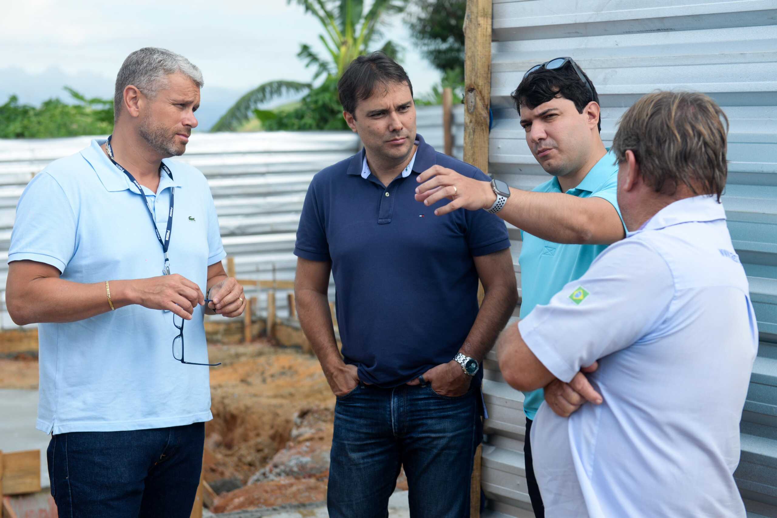 Drable confere obras de construção de reservatório de água na Região Leste – Barra Mansa
