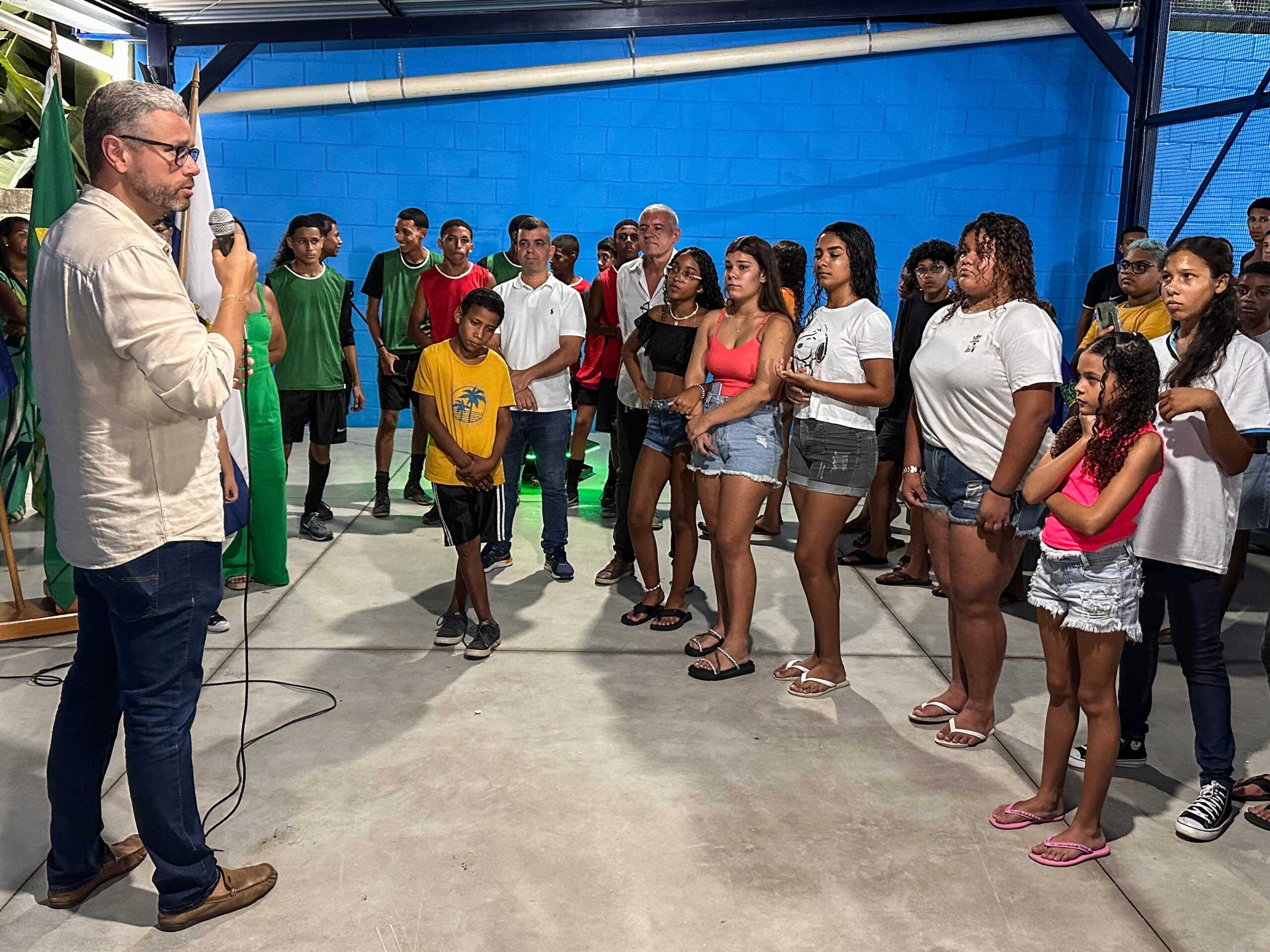 Drable inaugura quadra coberta do Colégio Peixoto Júnior – Barra Mansa