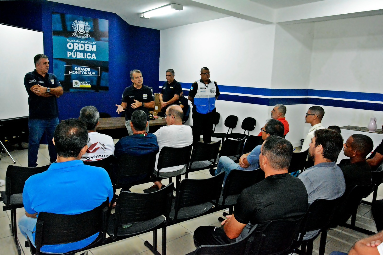Ordem Pública de Volta Redonda conclui reuniões de apresentação do projeto de expansão do policiamento na cidade