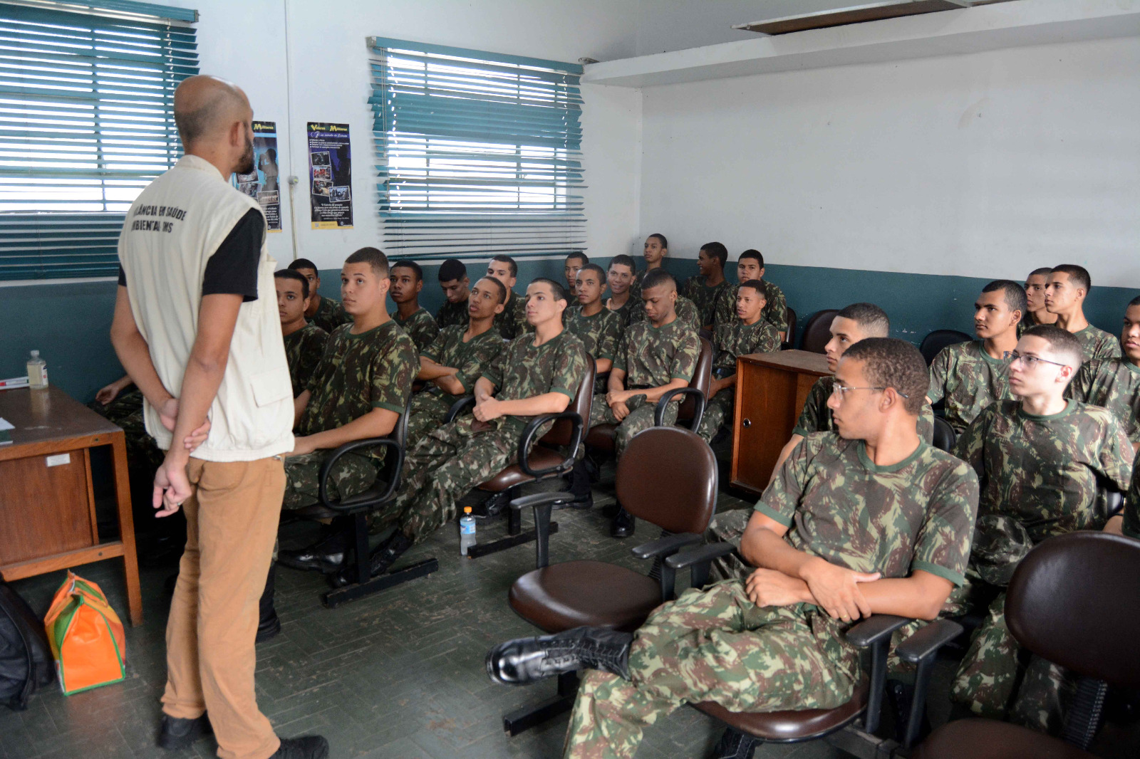 Prefeitura de Barra Mansa realiza capacitação sobre dengue no Tiro de Guerra – Barra Mansa